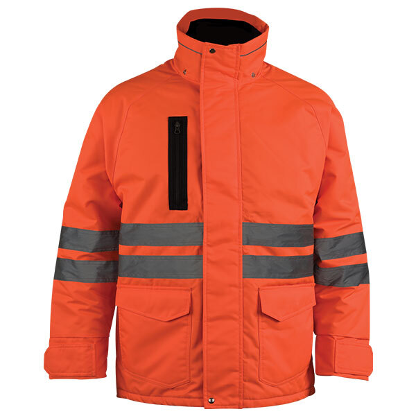 Orange Parka Jacket