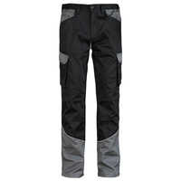 Pc Stretch Trousers - Color: Black And Gray