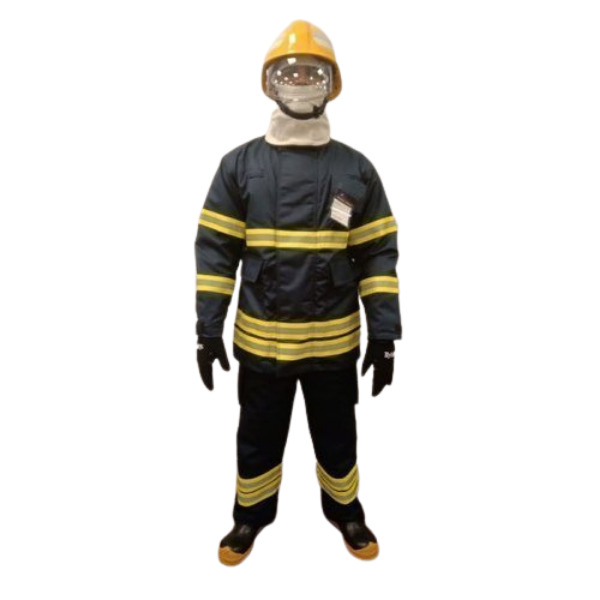 Nomex Fire Fighter Suit - Color: Black