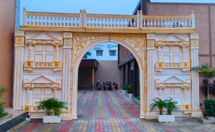 Fiber Wedding Entrance Gate - Application: Decoration