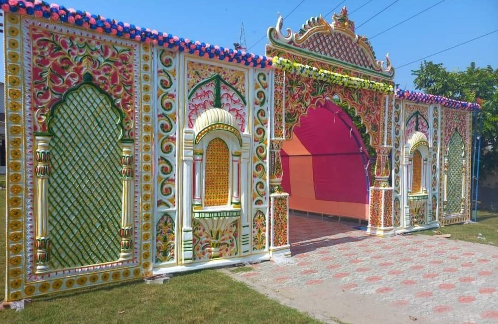Decorative Fiber Gate