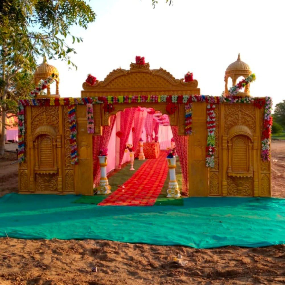 Decorative Fiber Gate