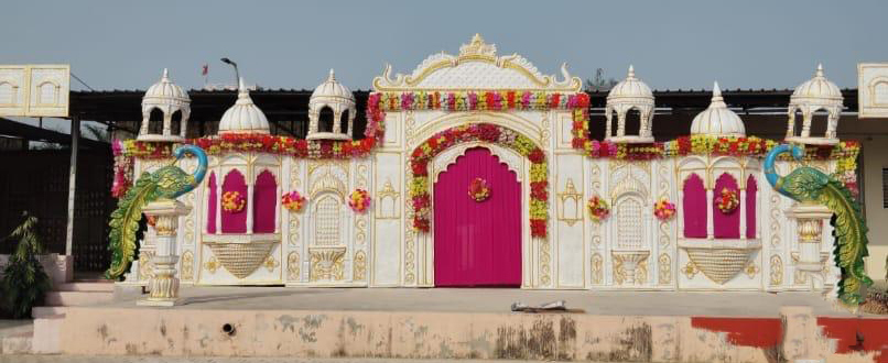 Wedding Fiber Stage - Application: Decoration