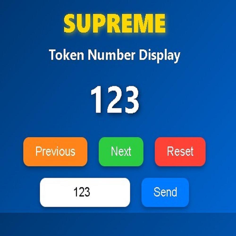 Supreme Smart Digital Queue Management Solution