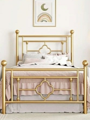 Brass bed