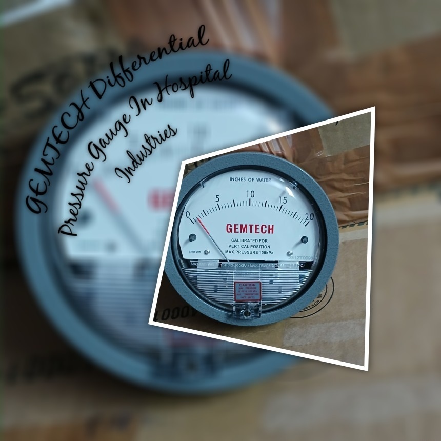 GEMTECH Differential Pressure Gauge Distributor For Mandi Govindgarh Punjab