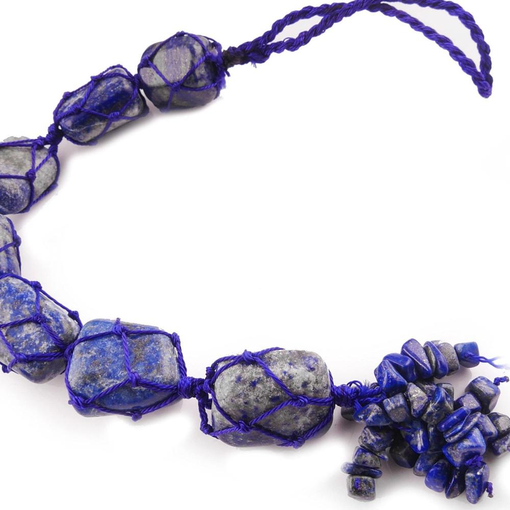 Lapis Lazuli Tumbled Stone Hanger