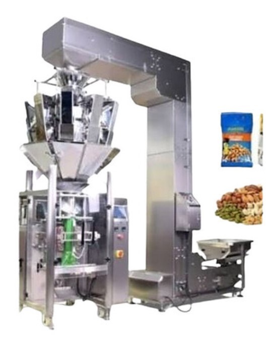 Automatic Potato Chips Packing Machine - Color: Silver