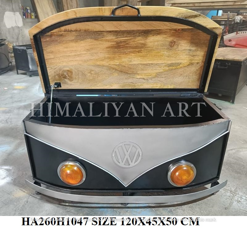 Antique Automobile Front Bar Counter - Artwork: Crafted