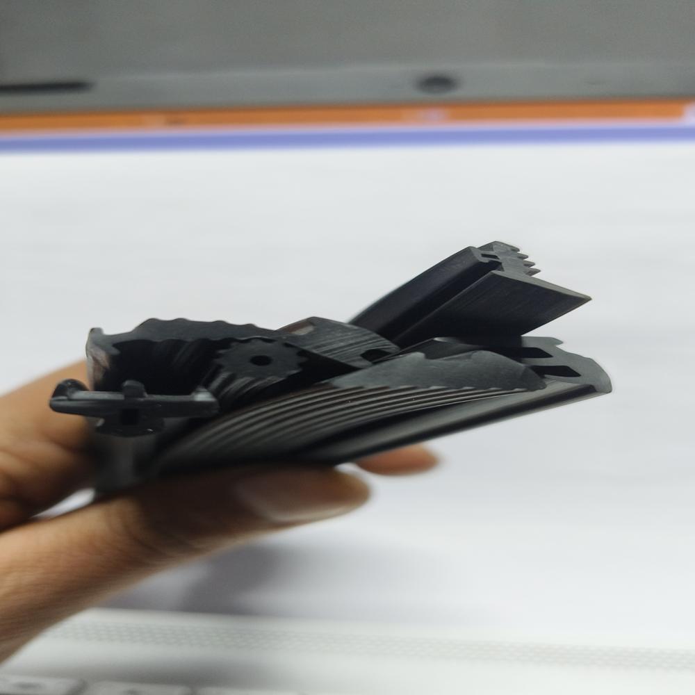 Epdm Rubber Profile - Color: Black