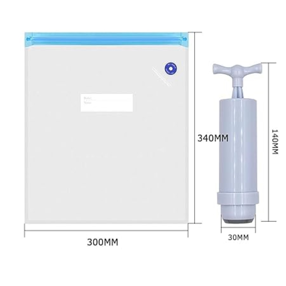 FiLAMONT Vaccum Seal Bag For Filament Pack of 5 bags and 1 Hand Pump