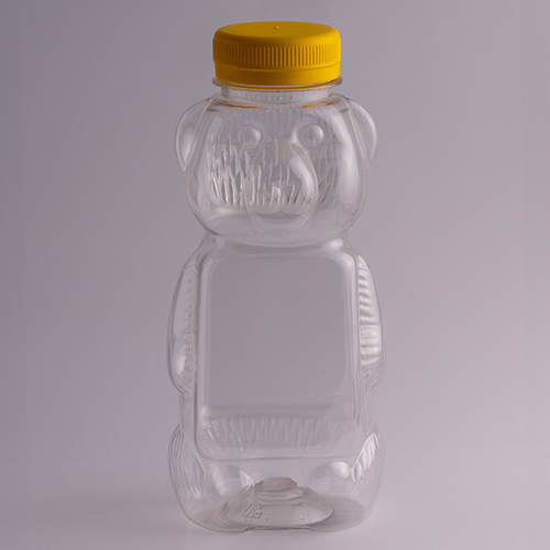 Teddy Bear Honey Jar - Color: Transparent