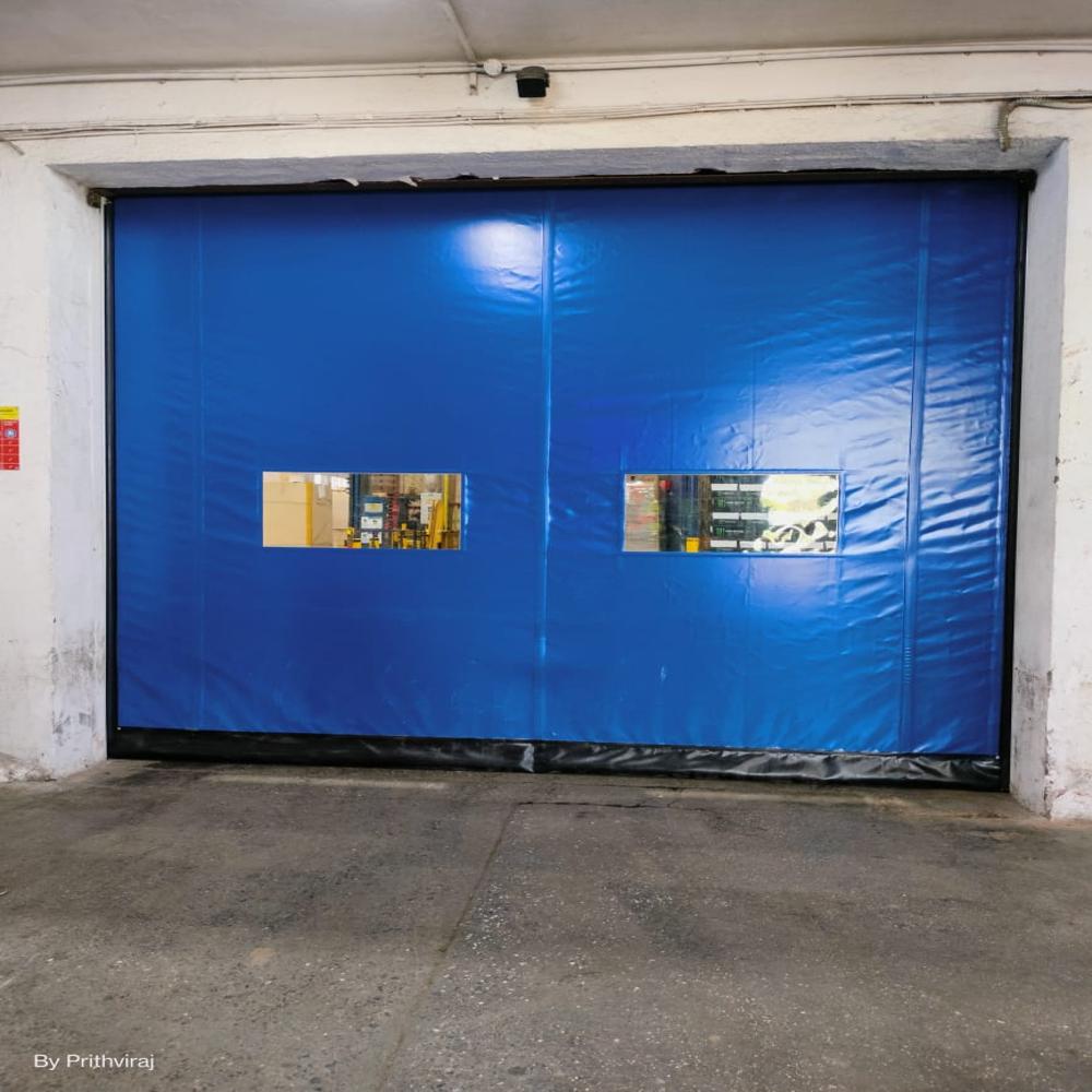 Automatic Sectional Apex High Speed Fold-Up Door