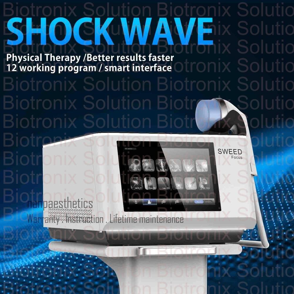 Focused Shockwave Therapy Machine for Muscle Pain and Injury Recovery