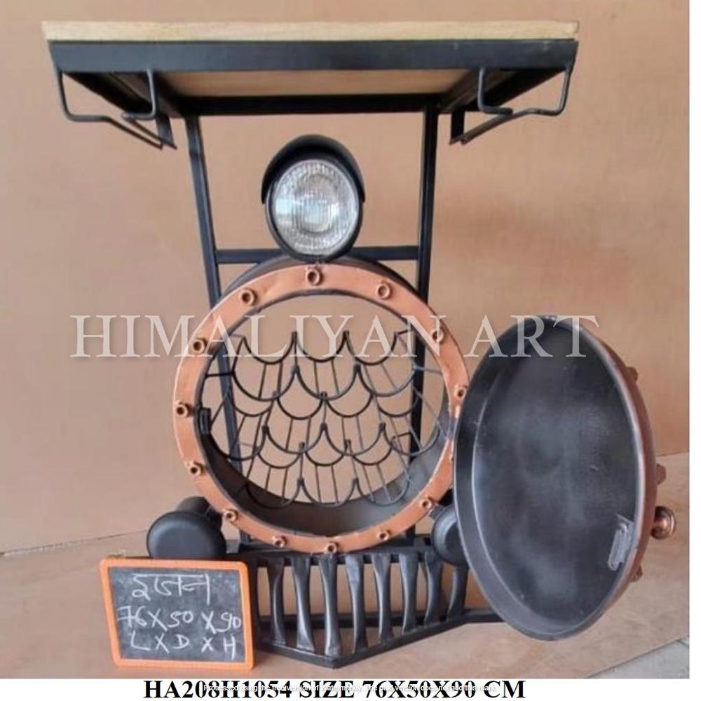Antique Iron Table - Artwork: Crafted