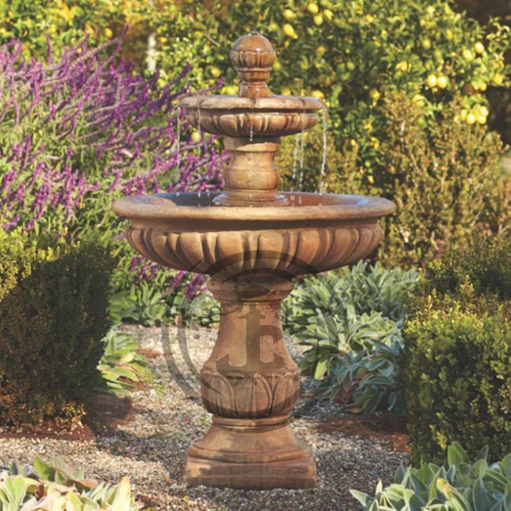 Two Tier Marble Finish Fountain