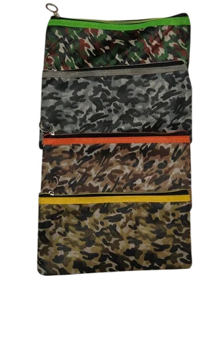 Ptd Flat Pouch Bags - Color: Multi Colour