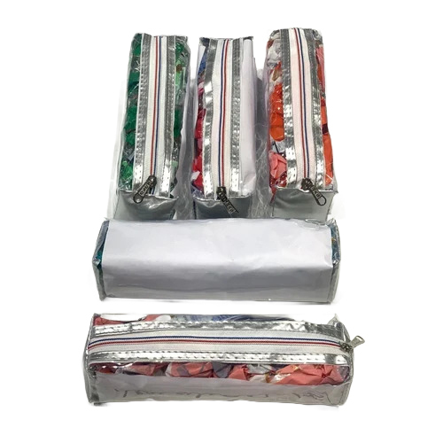 Clr Silver Pouch Bag - Design: Premium