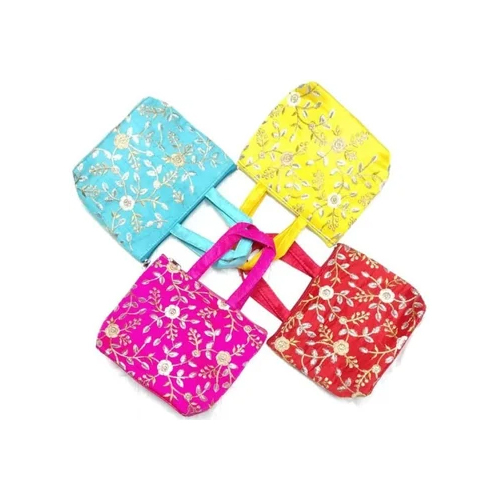 Fancy Pooja Bag - Color: Multi Colour
