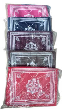 Nylon Saree Bag - Color: Transparent