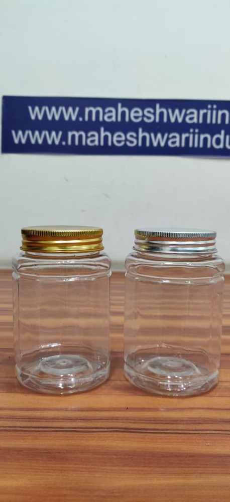 Pet jar for dryfruits 100gm with metal cap