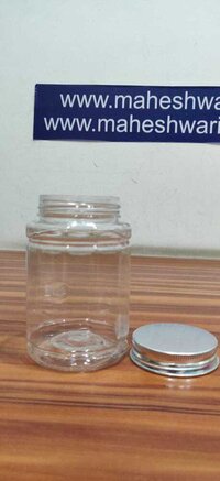 Pet jar for dryfruits 100gm with metal cap