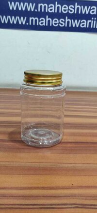 Pet jar for dryfruits 100gm with metal cap