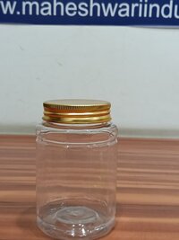 Pet jar for dryfruits 100gm with metal cap