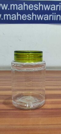 Pet jar for 100gm dry fruits with crystal cap