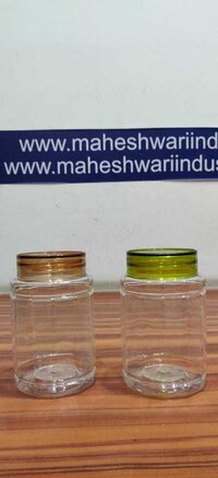 Pet jar for 100gm dry fruits with crystal cap