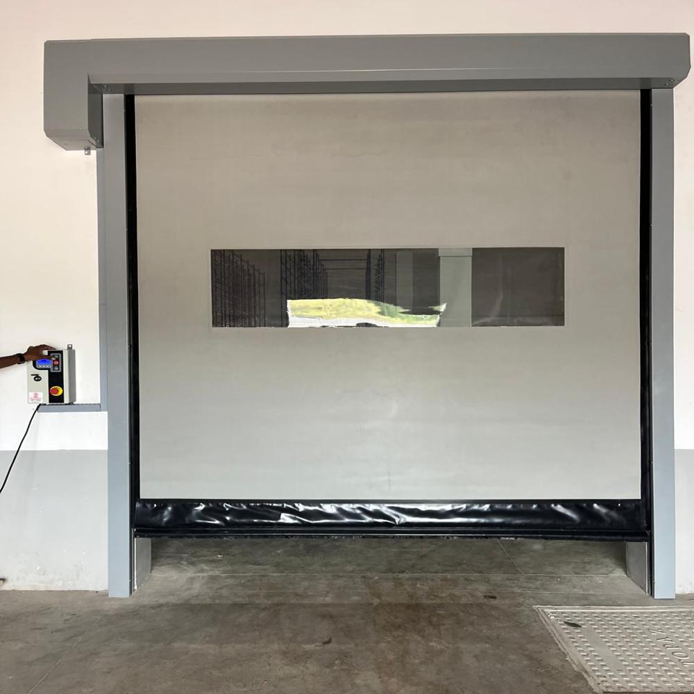 Automatic Sectional Apex Reset High Speed Door