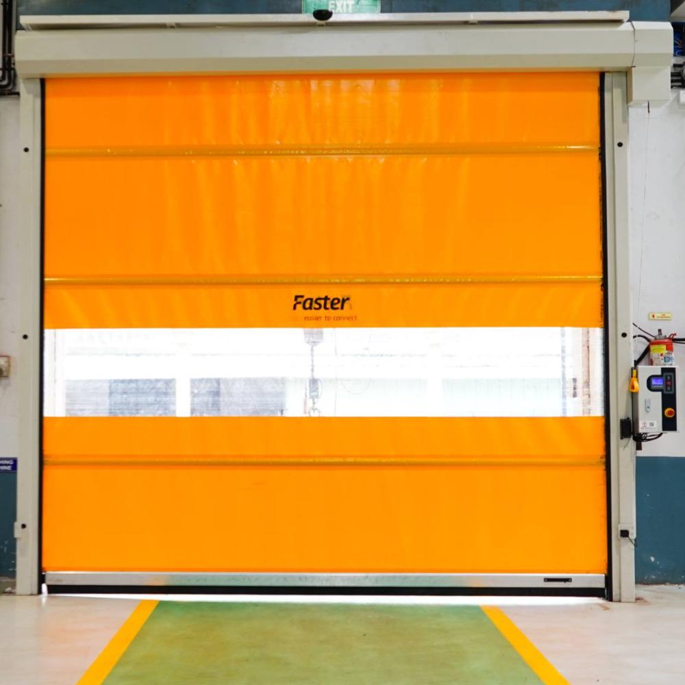 Automatic Sectional Apex High Speed Roll-Up Door