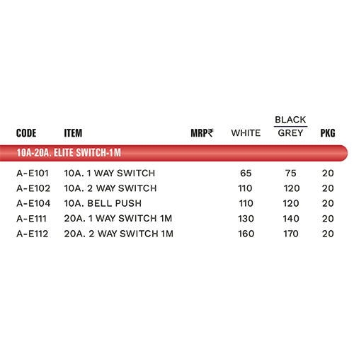 Elite Switch 1m