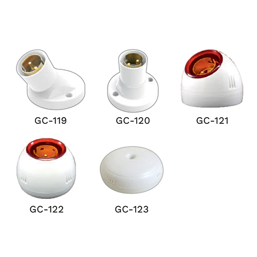 Lamp Holders and Cling Rose