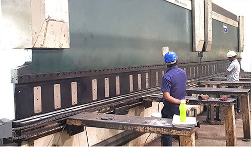 Light Pole Bending Punch - Color: Black