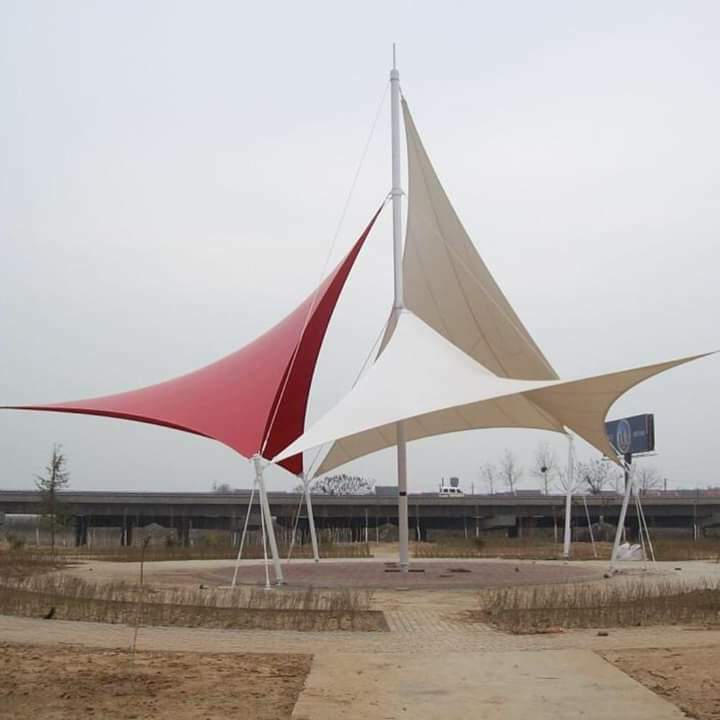 Modular Banquet Hall Tensile Structures - Color: White
