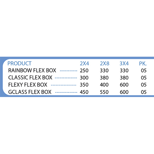 Rainbow Flex Box