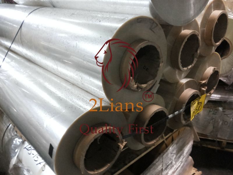 PET film on rolls Clear - Coated & Uncoated