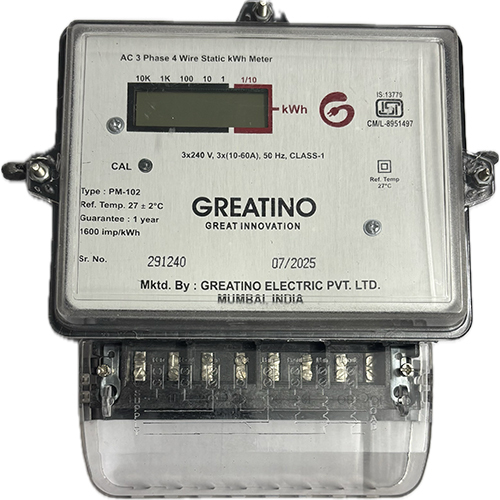 3 phase LCD METER