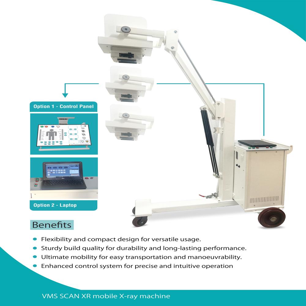 Fully digital scan mobile X-ray machine