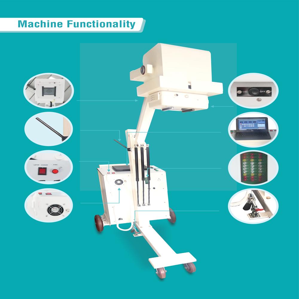 Fully digital scan mobile X-ray machine