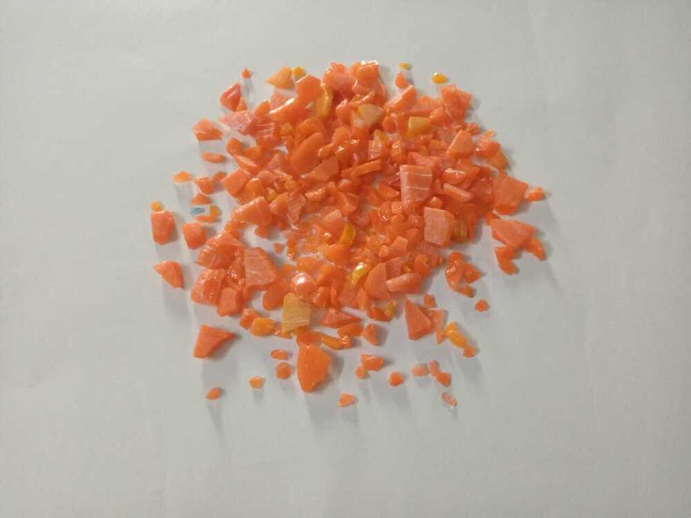 High quality opaque lemon yellow glass chips special for terrazzo table and sink manufacturing