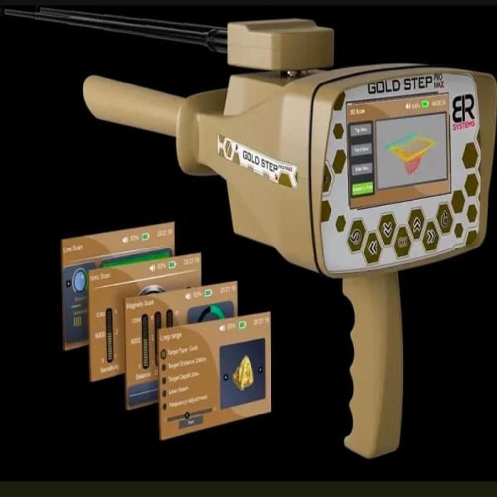 BR GOLD STEP PRO MAX METAL DETECTORS