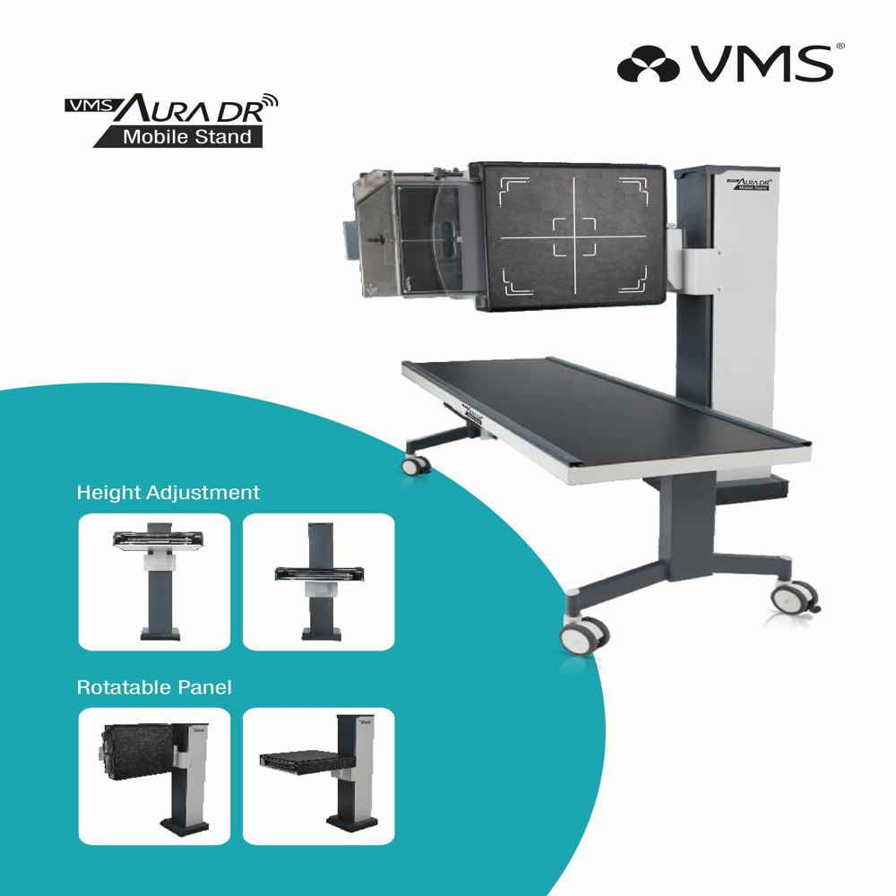 Vms Aura Dr Mobile Stand - Color Code: Black