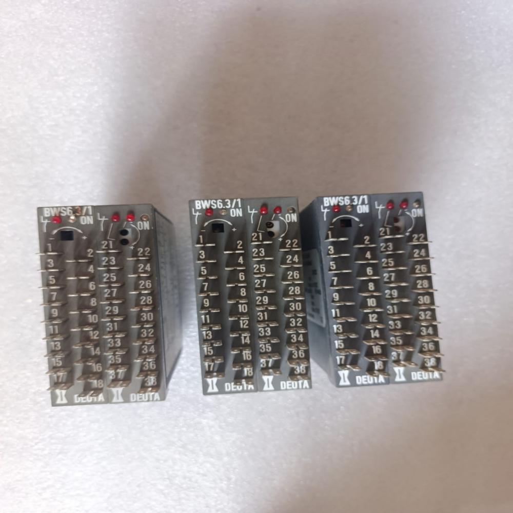 Used Deuta-Werke Gmbh Type Bws6.3 1my Frequency Converter W Relay