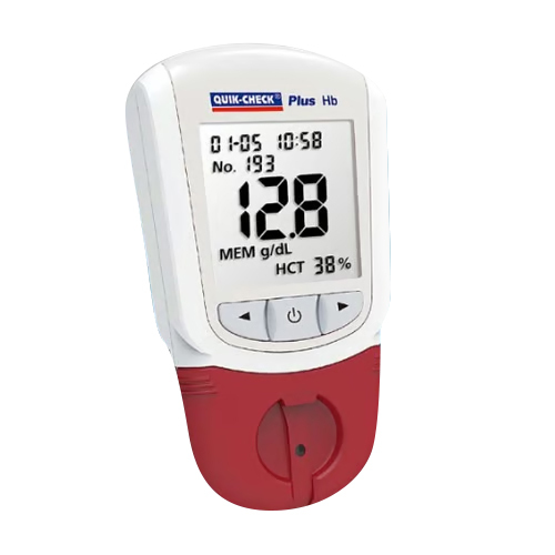 Quick Check Plus Hemoglobin Meter - Application: Medical