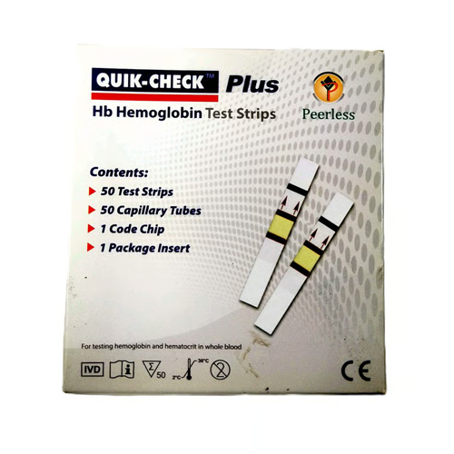 Quick Check Plus Hemoglobin Test Strips - Feature: Safe To Use