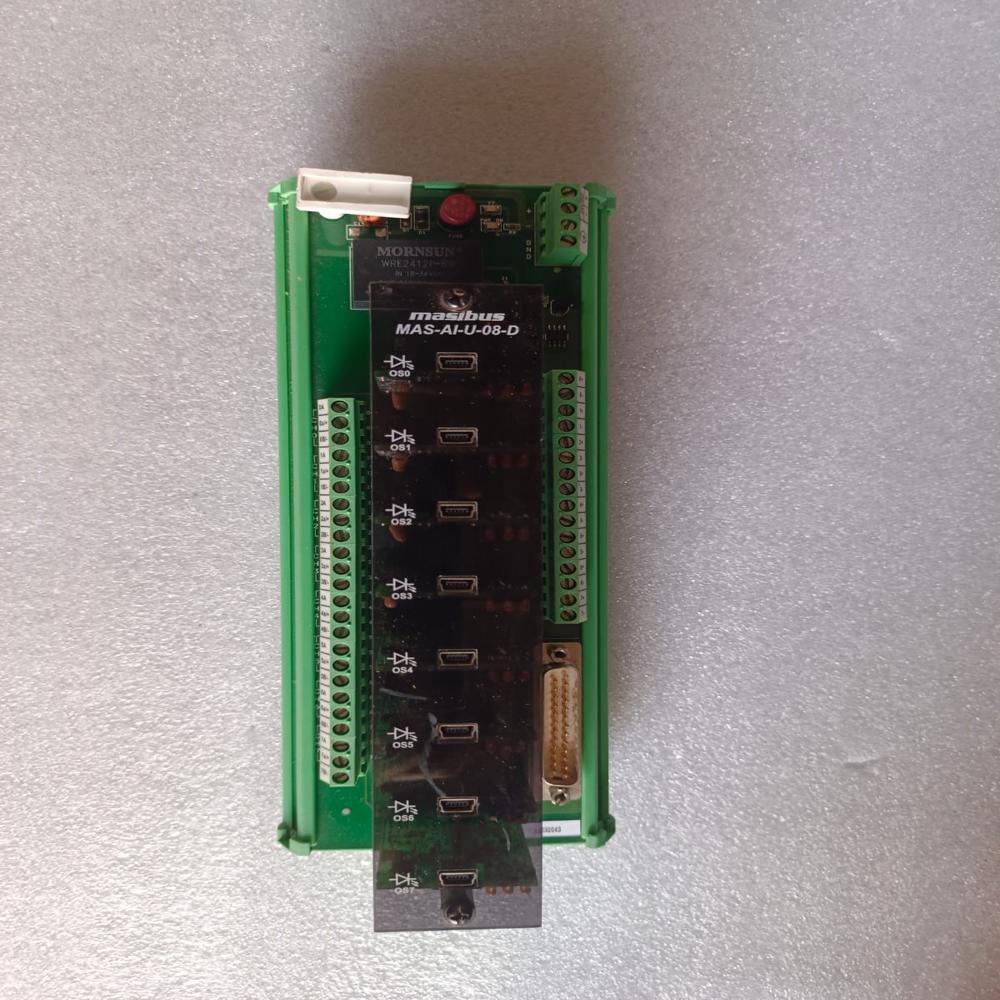 Used Masibus Mas-Ai-U-08-D 8 Channel Linearized Rtd Or Thermocouple Input - Application: Industrieal