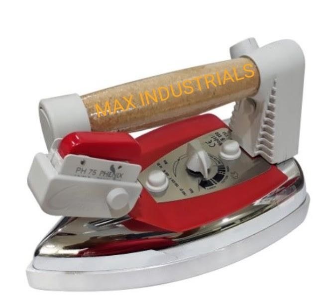Laundry Garment Iron - Color: Red & White