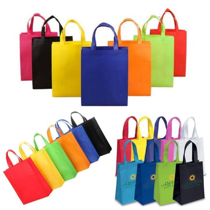 Loop Handle Non Woven Bag - Color: Multi Coloured